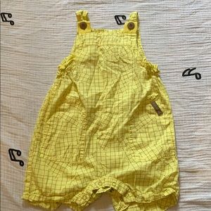 Green clothing romper